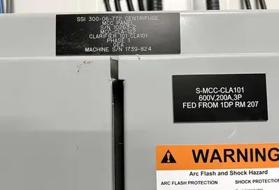 (7) GEA Westfalia SSI 300-06-772 vegetable protein clarifier centrifuges, 316SS.