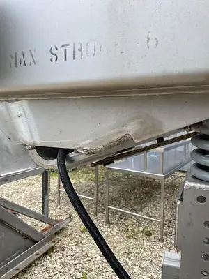 USED 2008 KEY TECHNOLOGY ISO-FLO DEWATERING SHAKER 604279-2