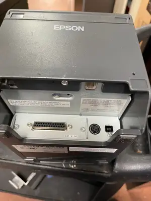 Used EPSON Used Epson TM-T20ii POS Thermal Receipt Printer M267D - HLR Thermal Printers Illinois US | Falcon Restaurant Supply #1376394