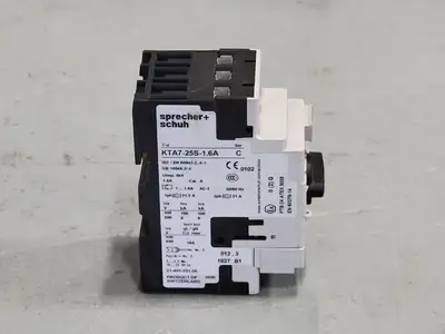 Used SPRECHER + SCHUH KTA7-25S-1.6A Switchgears British Columbia CA | Lenmark #244557
