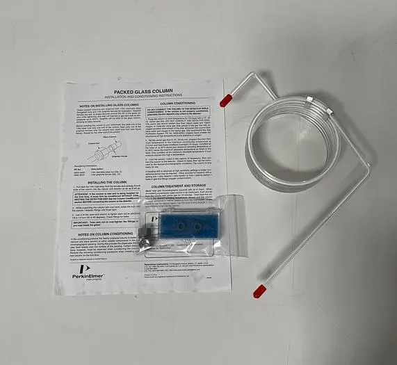 NEW PERKINELMER GC PACKED GLASS COLUMN N930-5048 9'X2MM