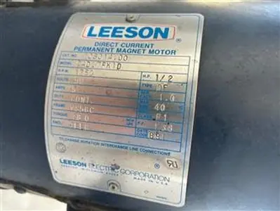 Conveyor, Belt, 7" X 54", S/st, Vari-Speed, Portable #S744591