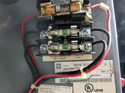 USED SQUARE D MODEL 6