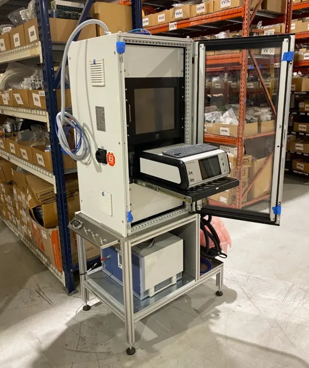 Used ZELTWANGER ZEDFLEX RACK MOUNTED LEAK TESTING SYSTEM ZEDBASE+, INFICON XL3000 Misc Industrial Equipment | Maverick Industrial Sales #1103255