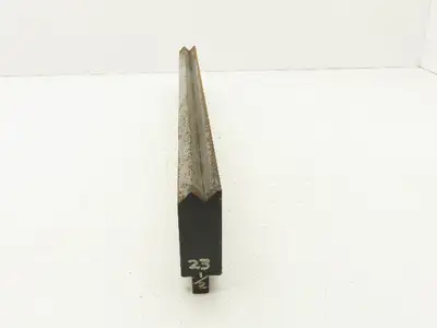 Punch Press Die 23-1/4" Long 90° V Offset 1-7/32" W2-3/4" H 5/8x5/16" V