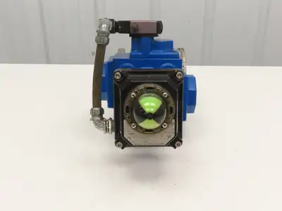 Flowserve 2" Stainless Ball Valve Compact II Pneumatic Actuator C35 SR-2C IMP