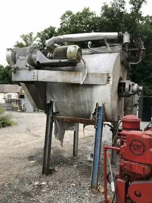 500 Gallon Industrial Batch Mixer 15HP 460V 3PH