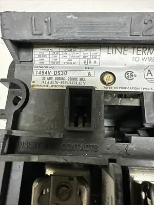 New | in-Stock ALLEN-BRADLEY 1494V-DS30 Miscellaneous Equipment (Electrical & Power) Ohio US | Surplus Asset Holdings #1242427