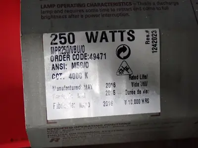 USED 2016 GE MPR250/VBU/O