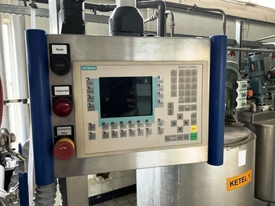 Krettek ProCent P 63 B Pilot horizontal peeler centrifuge, 316L SS.