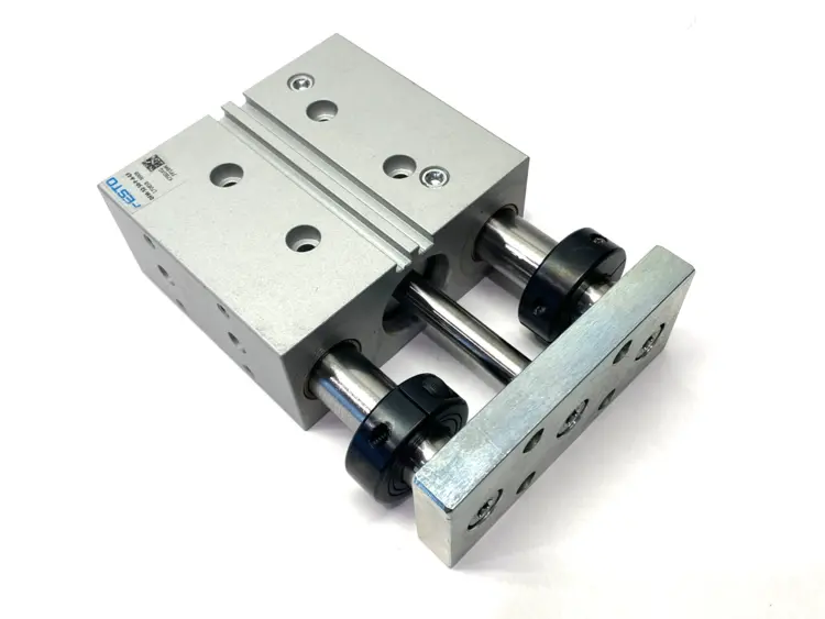 New | in-Stock Festo Pneumatic Guided Drive 32mm Bore 50mm Stroke 170858 Pneumatic Cylinders Michigan US | Maverick Industrial Sales #1395086