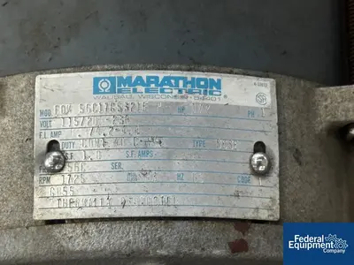 N/A 65 Liter Midway Machine Tech Agitated Receiver Tank, Hastelloy C276