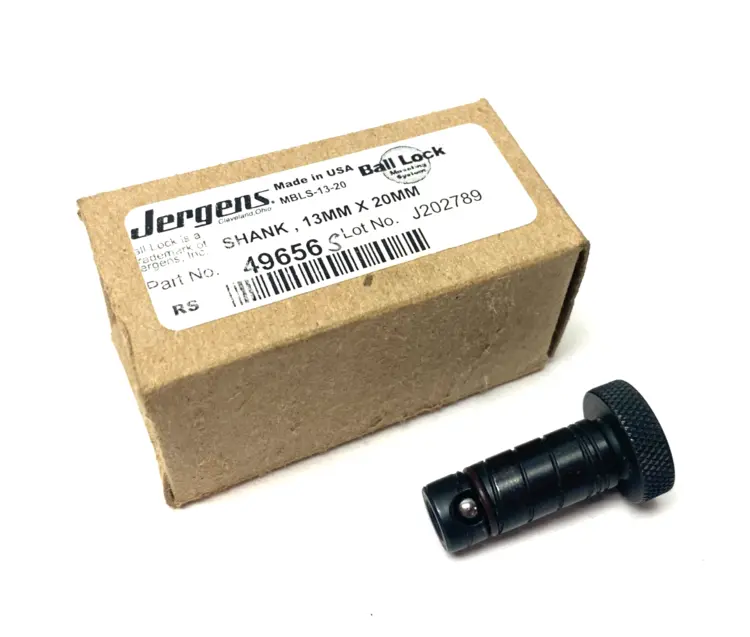 New | in-Stock JERGENS BALL-LOCK FAST ACTING SHANK 13MM X 20MM BALL LOCK ONLY Misc Industrial Equipment | Maverick Industrial Sales #1112197