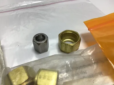 Parker Nut/Tube Fittings (Lot of 4)