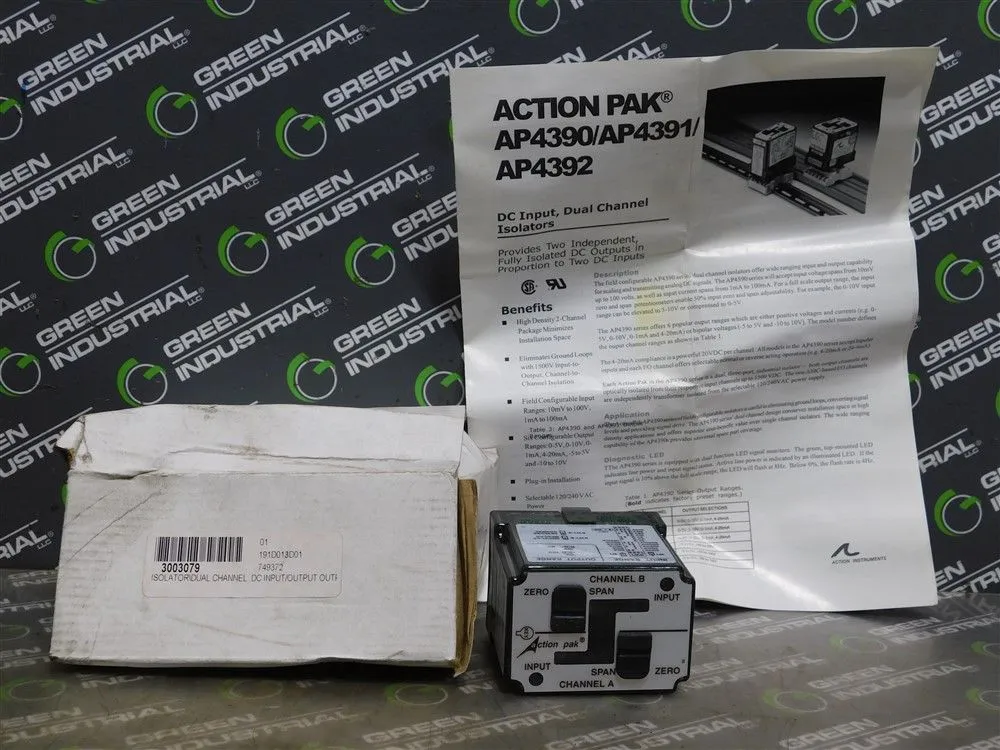 USED ACTION PAK 4392-2000-1