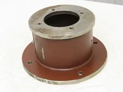 NEMA 364TSC Pump Motor C-Face Adapter Steel Bell Housing 4-Bolt SAE-C