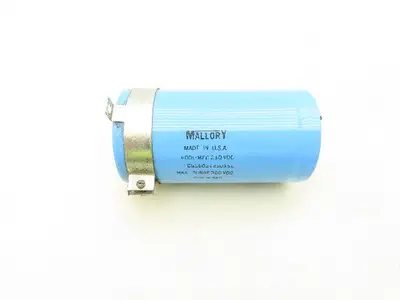 Mallory CGS602T250X5L Aluminum Electrolytic Capacitor 250VDC 6000 MFD