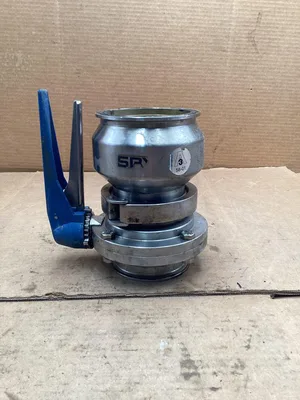 SRX Tri-Clamp Butterfly Valve With Trigger Handle; 310-58-01