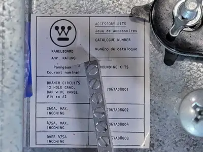 Used WESTINGHOUSE NBA Switchgears British Columbia CA | Lenmark #835445