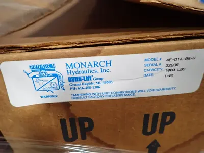 Used MONARCH 4ED1A08X Material Handling (misc) Ohio US | HGR 24 #1005975