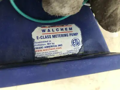 Walchem EKB30R1-VC Metering Pump 3.3GPH 30PSI 1-360SPM 115V