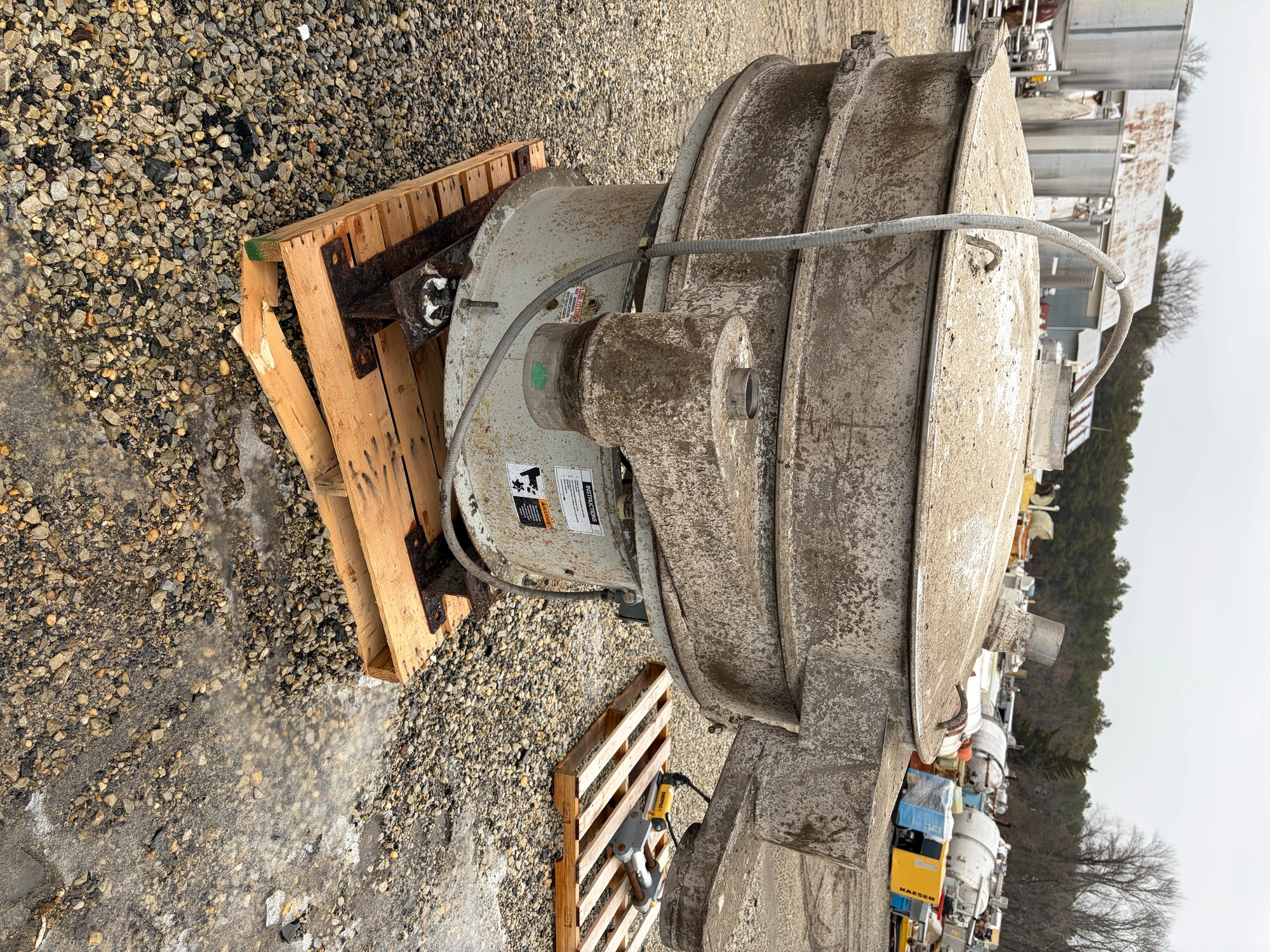 Used 60" Macon single deck stainless steel screener