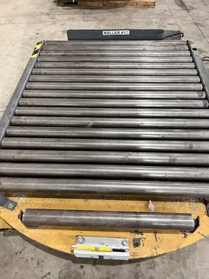 60" X 48" 4000 LB ECONO LIFT HYDRAULIC SCISSOR LIFT TABLE WITH ROTARY TOP: STOCK #20957