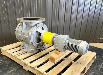 🔴 Heading to Auction May 27 - Used Probat-Werke Rotary Air Lock Valve, 10" X 10"