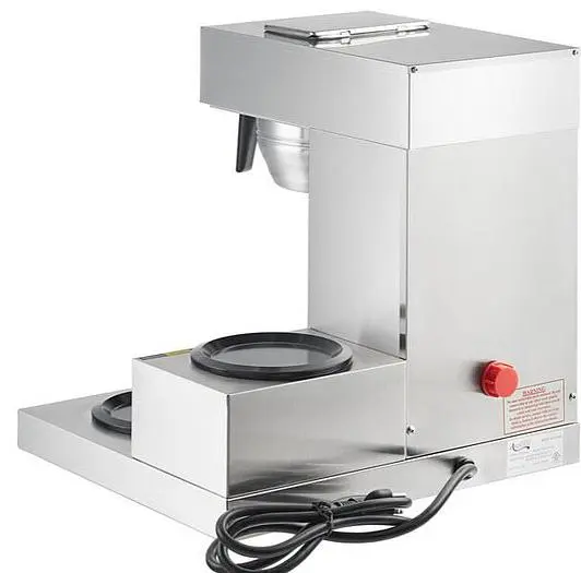 Automatic Coffee Maker with 3 Lower Decanter Warmers - 120V, 1650W