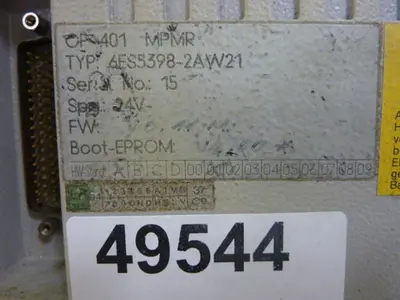 USED VAN DORN 6ES5398-2AW21
