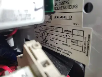 USED SQUARE D MODEL 6