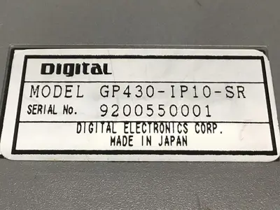 Used DIGITAL ELECTRONICS GP430-IP10-SR Cable & Wire Michigan US | Ideal Machinery #1250279