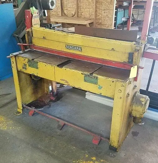 Used NIAGARA 46 Power Squaring Shears (Gauge) Wisconsin US | Lemke Machinery Sales #305218