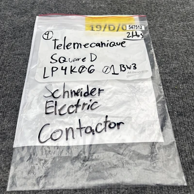 Used Telemecanique LP4K06-01BW3 PLC Contactors California US | Davliegogo LLC #1706735