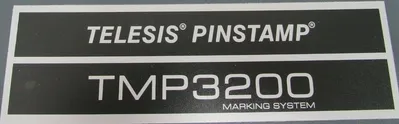 REFURBISHED TELESIS TMP3200 PINSTAMP MARKING