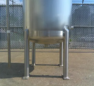 SPC9352  Tank 230 gallon vertical tank, 304 SS, dish