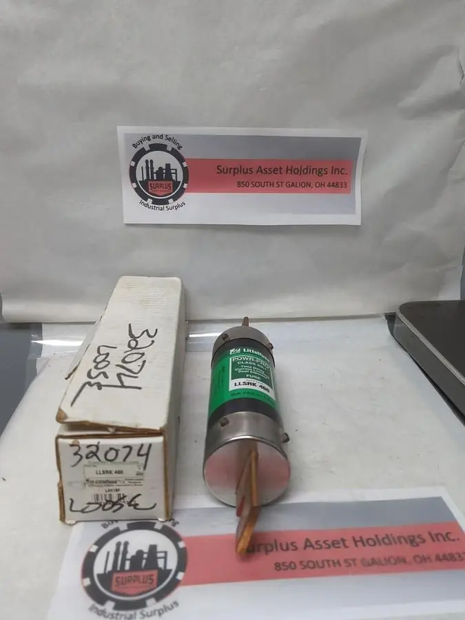 New | in-Stock LITTELFUSE LLSRK 400 Miscellaneous Equipment (Electrical & Power) | Surplus Asset Holdings #1202809