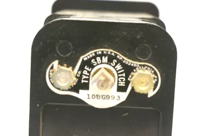 GENERAL ELECTRIC 10BG993 TYPE SBM SWITCH