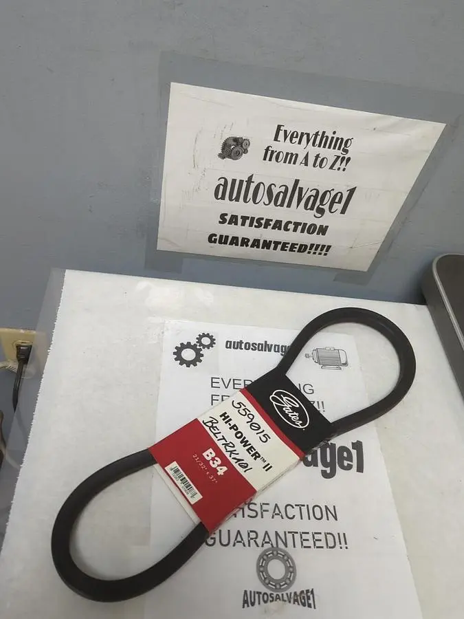 New | in-Stock GATES B34 Belts | Surplus Asset Holdings #1226588