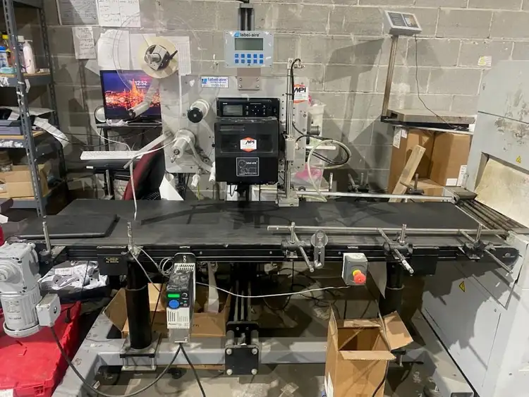 Used 1900 LABEL-AIRE 3138NV-TBS84-EX203 RH 1-10" ST Misc Printing Equipment GE | Revelation Machinery #403728
