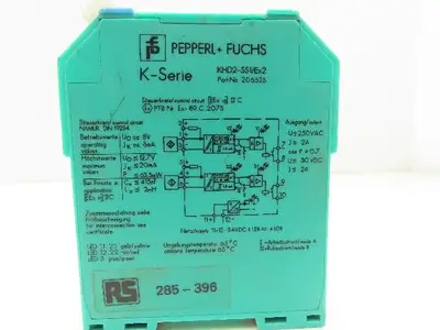Pepperl Fuchs KHD2-SS1/EX2 Isolated Switch Relay Amplifier Module Lot of 4