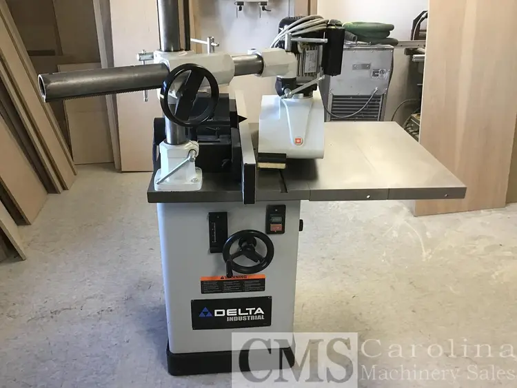 Used DELTA MODEL 43-459 SHAPER WITH POWER FEEDER Woodworking Shapers | CAROLINA MACHINERY SALES #421565