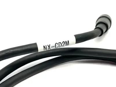 USED KEYENCE NETWORK CONVERSION CONTROLLER CABLE, ROUND CONNECTOR