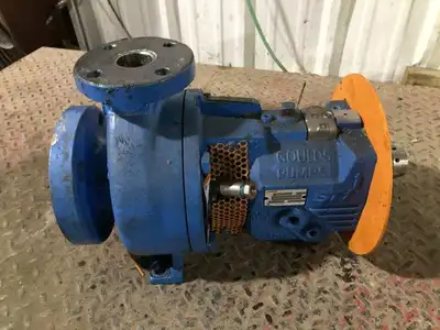Goulds 3196 i Frame Centrifugal Pump 1.5″ X 3″ 99 GPM CD4MCuN