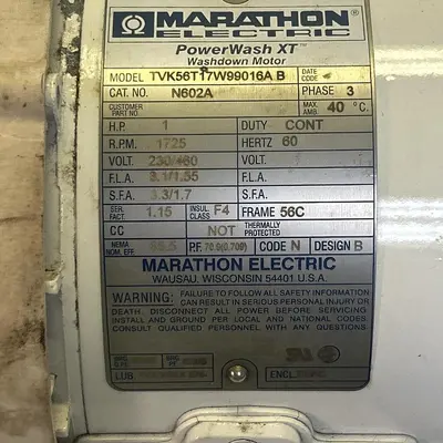 Used MARATHON ELECTRIC N602A Industrial Controls Ohio US | Surplus Asset Holdings #1295321