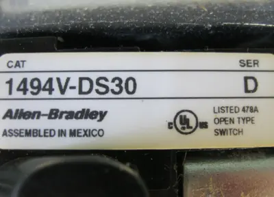USED Allen-Bradley 1494U-F30