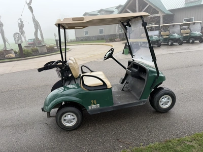 (1) 2015 E-Z-Go golf cart with a Kawasaki gas engine, does not include Club canopy, ball cover, club...