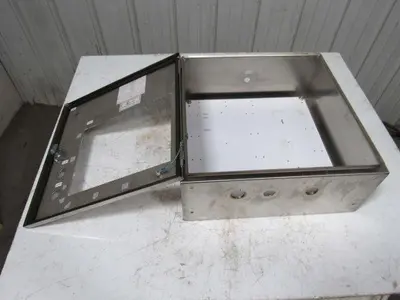 Hoffman CSD20208SS 20x20x8" Stainless Steel Electrical Enclosure W/Backplate