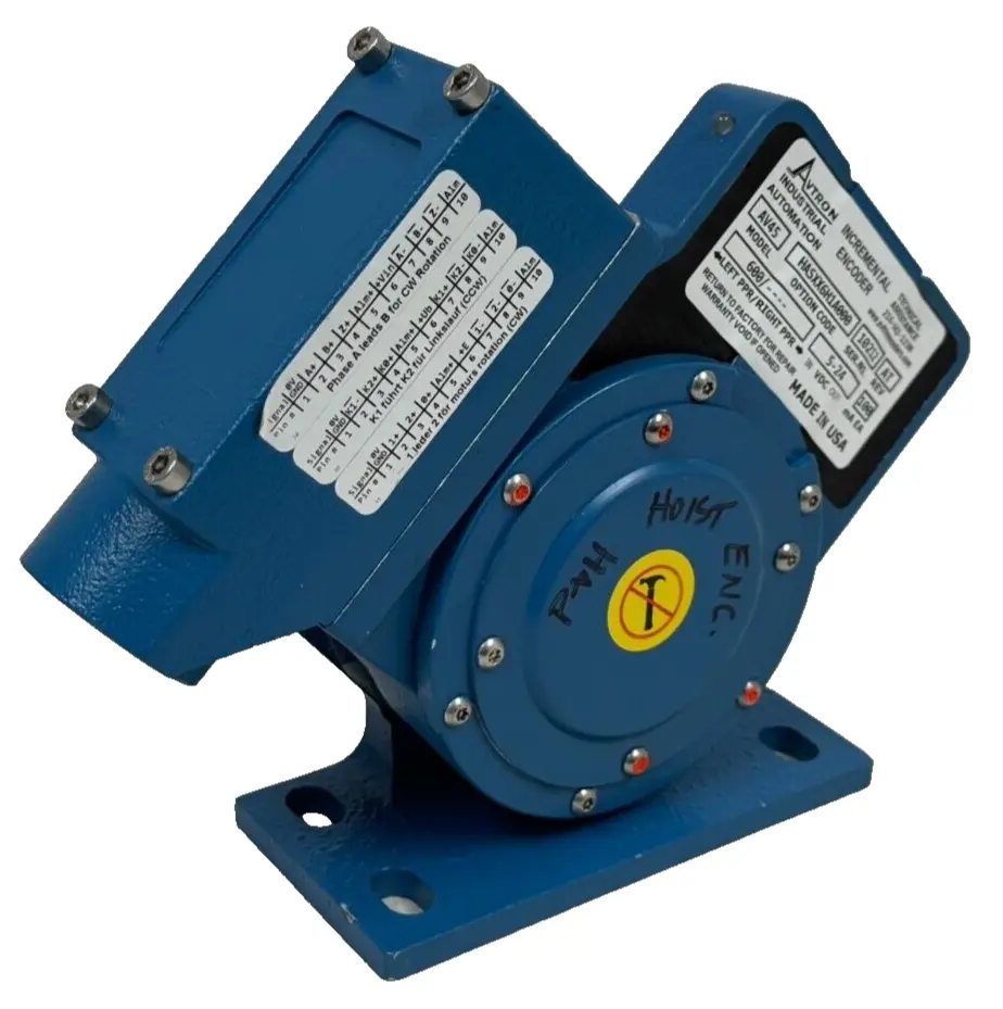 NEW AVTRON AV45-HASXX6H1A000 INCREMENTAL ENCODER 600PPR REV. AT