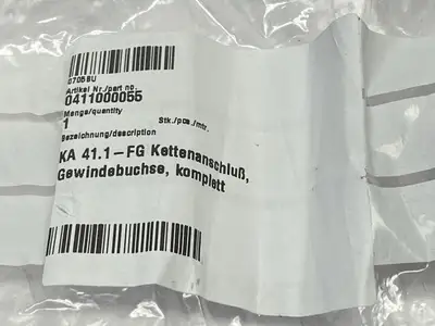 New | in-Stock Murrplastik Drag Chain End Brackets With Metal Threads M/F KA 41.1-FG Cable & Wire Michigan US | Maverick Industrial Sales #1475510
